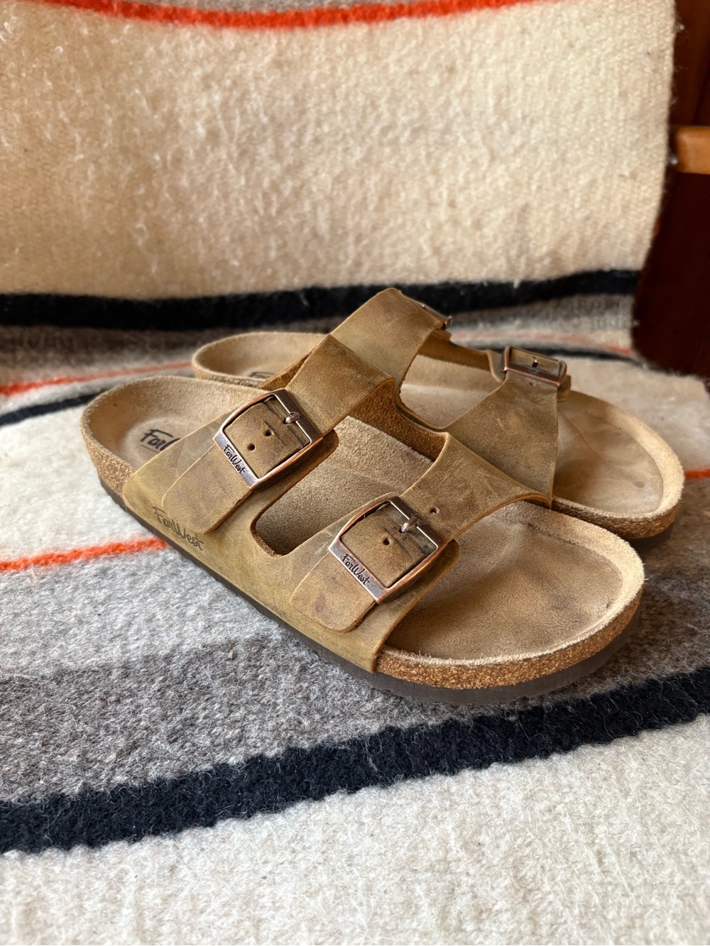 Birkenstock Arizona Style Leather Sandal By Far West 8